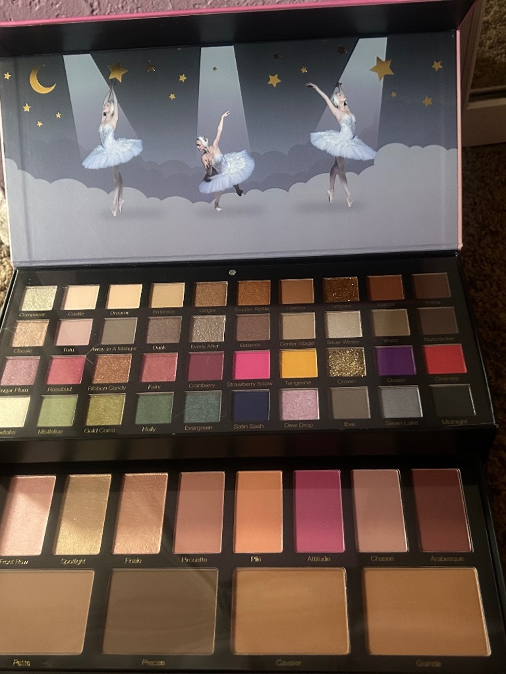 Scott Barnes Swan Lake makeup palette